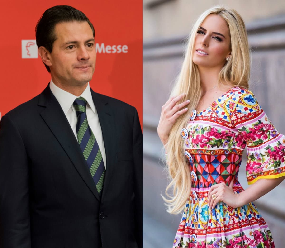 A dos semanas de su divorcio, Enrique Peña Nieto posa junto a Tania Ruiz