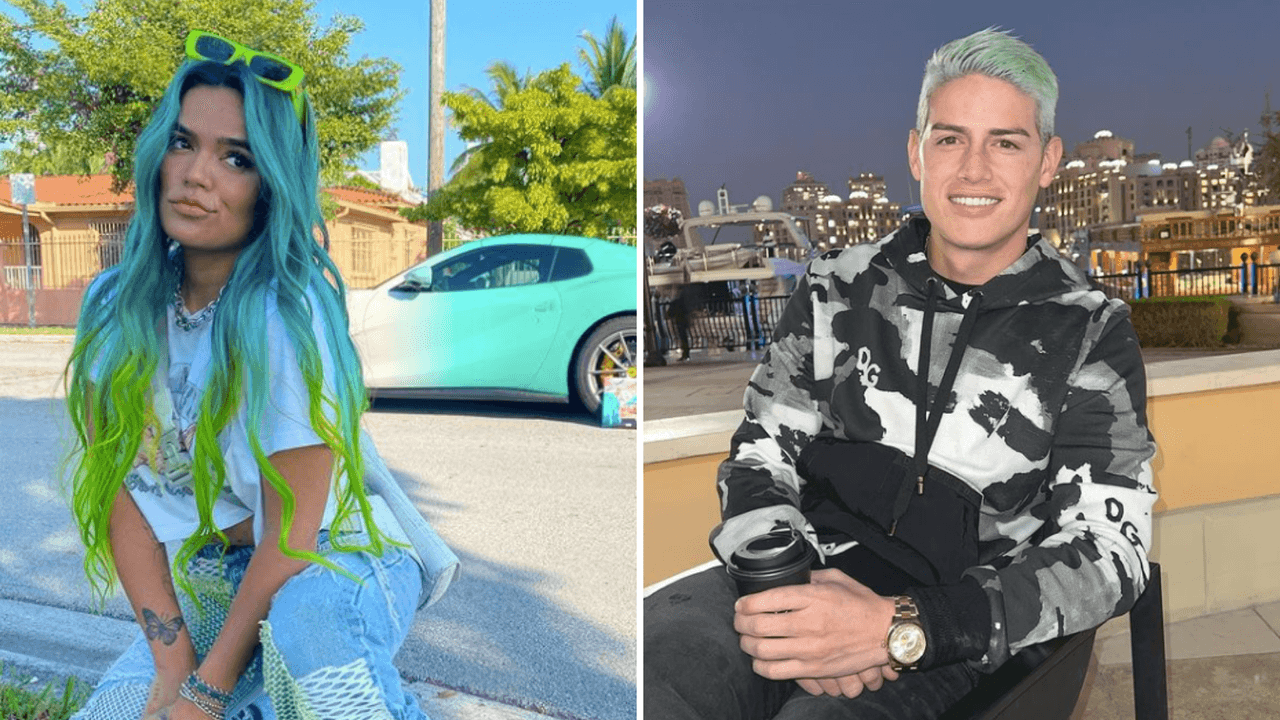 James Rodríguez aclara si sostiene una relación con Karol G