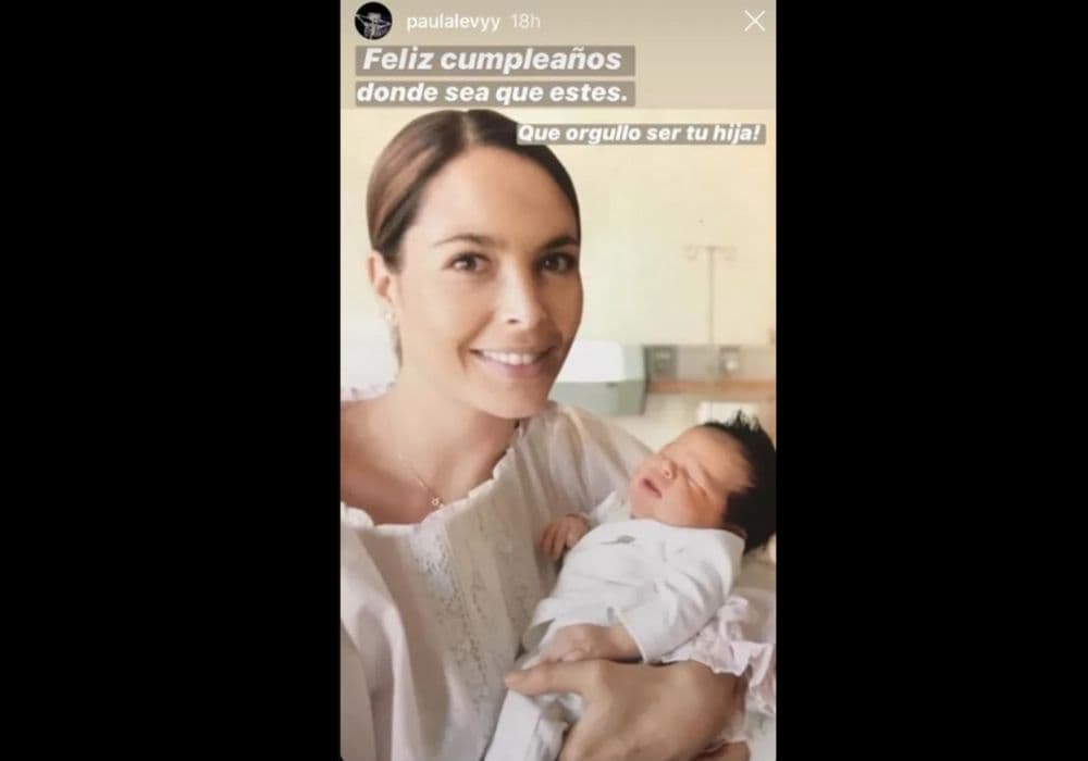 Paula compartió la foto más tierna junto a su fallecida mamá, Mariana Levy