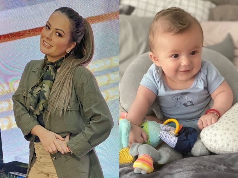Fue a través de la cuenta de Instagram, que la integrante de ‘Me Caigo de Risa’ abrió para su bebé, que compartió una fotografía de su primogénito en medio de la playa.