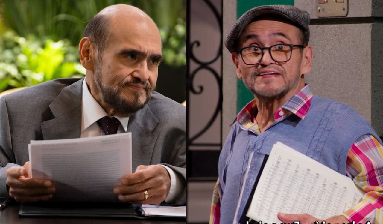Edgar Vivar es el notario de 'Mi querida herencia', quien lee el testamento del padre de 'Carlos' y pretende a su nana, pero al final de la décima temporada de 'Vecinos' realizó un cameo para recordarnos a su viejo personaje de 'El Señor Barriga'.