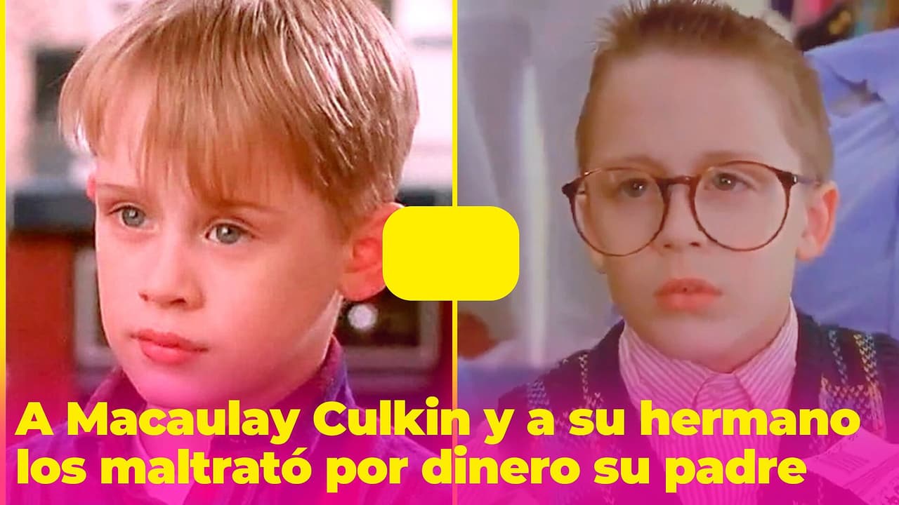 El hermano de Macaulay Culkin, Kieran, también tuvo una infancia terrible: su padre los maltrató por dinero