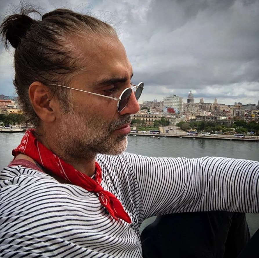 Alejandro Fernández de visita en Cuba