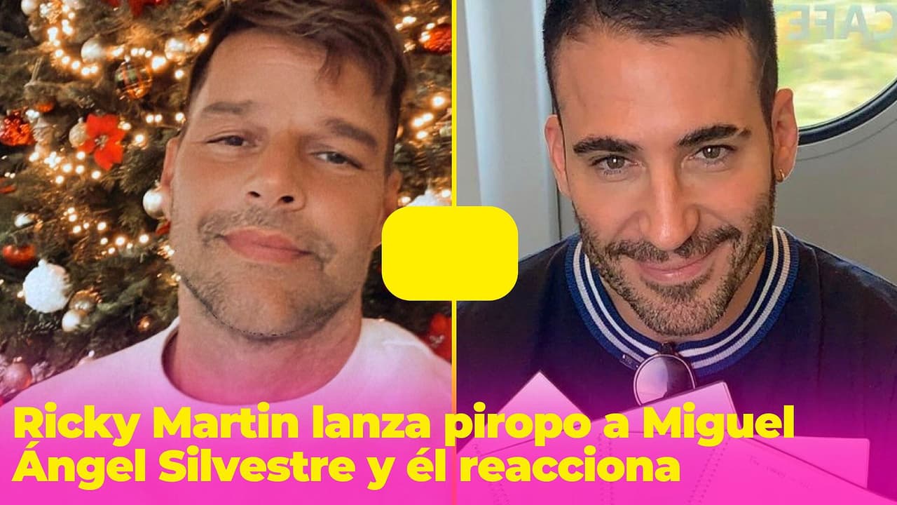 Ricky Martin ‘coquetea’ con famoso actor y este reacciona: “Es un hombre hermoso”
