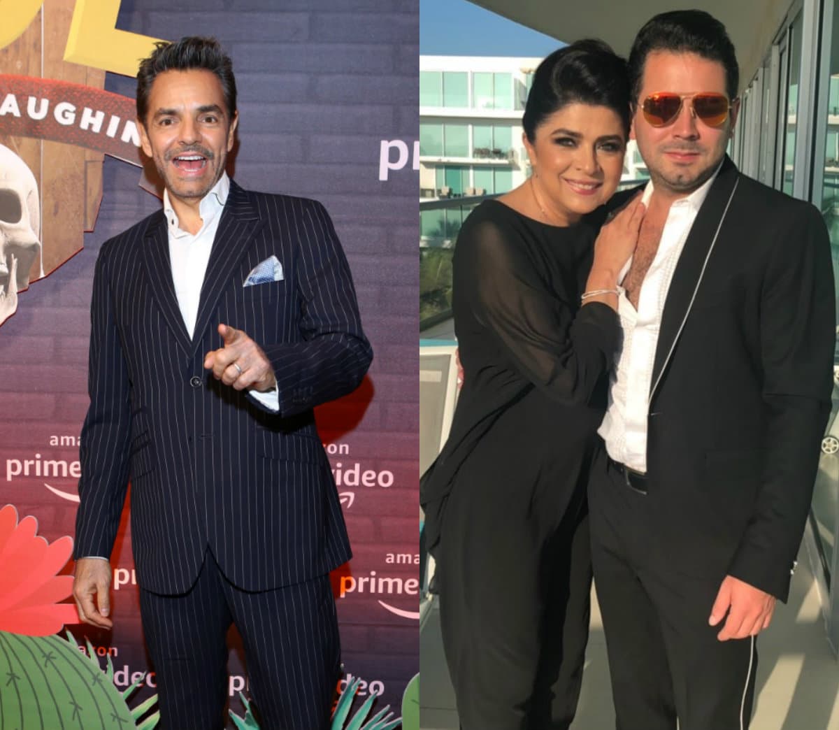 Eugenio Derbez se ríe de la imperfección física de José Eduardo y culpa a Victoria Ruffo
