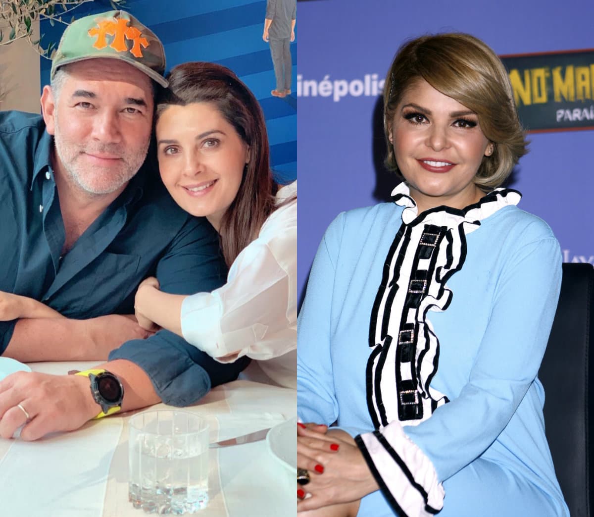 Eduardo Santamarina habla de la amistad de la hija de Itatí Cantoral y la pequeña que tuvo con Mayrín Villanueva