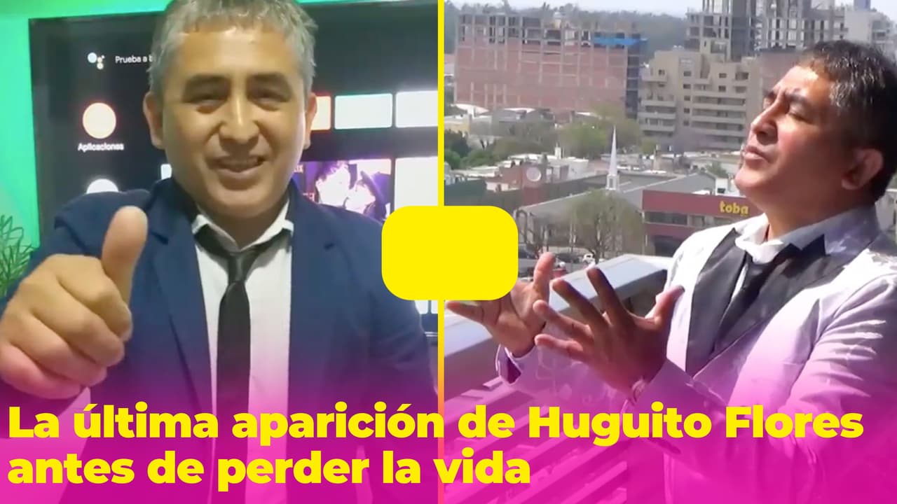 Huguito Flores hizo una alegre aparición en redes antes de su fatal accidente que le arrebató la vida