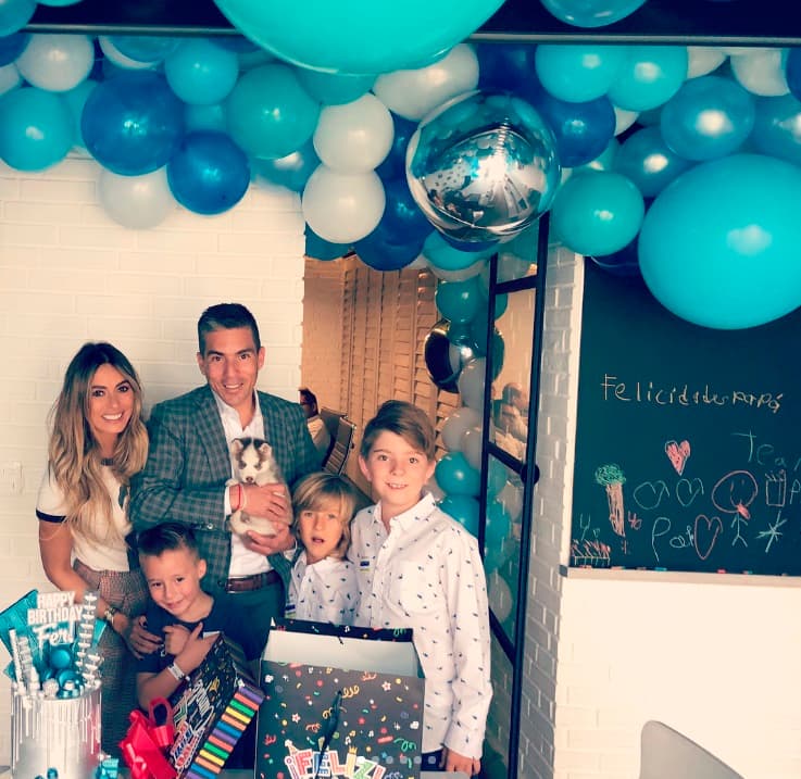 Galilea Montijo sorprendió a su esposo.