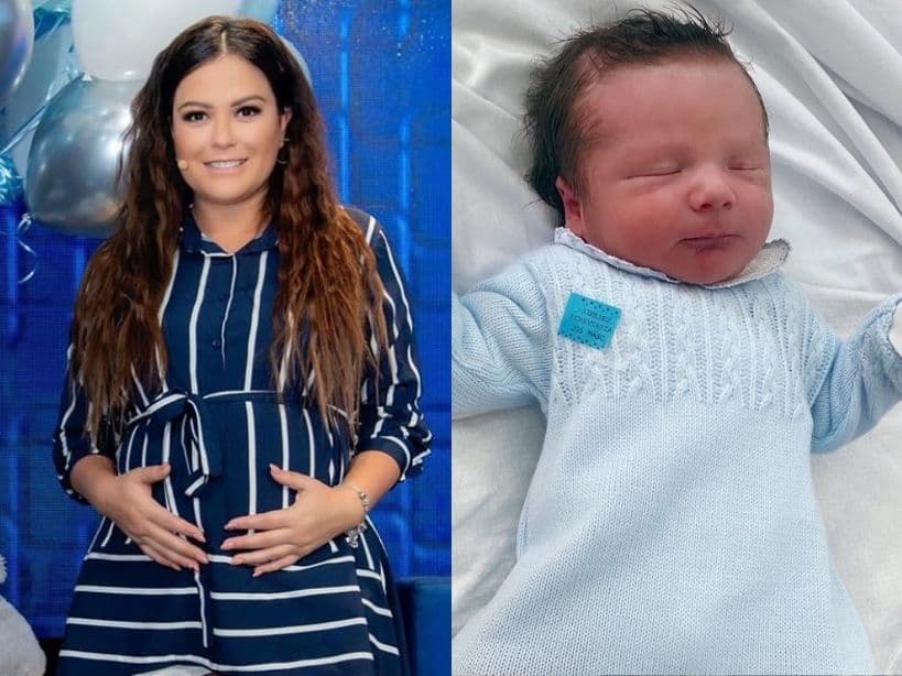 Mariana Echeverría celebra el primer mes de su bebé con tierna foto: 'Creciste tan rápido'