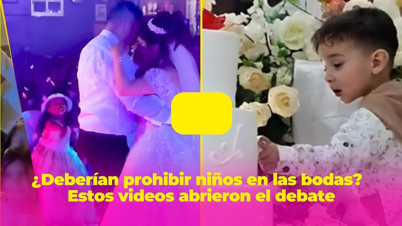 Niño es aplastado en plena boda por atravesarse y desata debate en redes: “¿Bodas sin niños?”