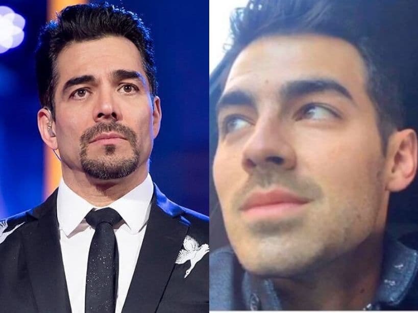 A mediados de octubre, Omar Chaparro presumió el parecido que tiene con el cantante Joe Jonas. Incluso, confesó que ni su mamá logra identificar una foto suya. “Ya me está preocupando que hasta mi madre me confunde”, escribió en Instagram el comediante al pie de un video donde aparece el integrante de los Jonas Brothers.