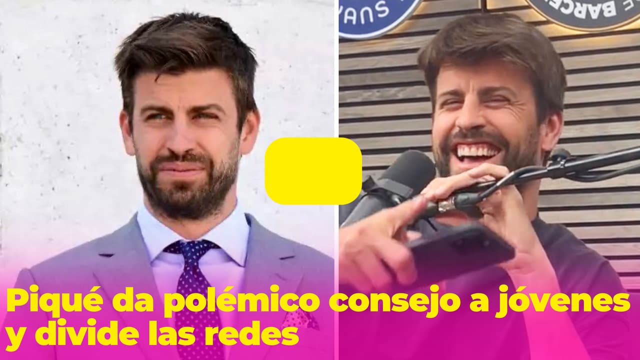 Gerard Piqué da un polémico consejo 'subido de tono' a los jóvenes y le llueven críticas