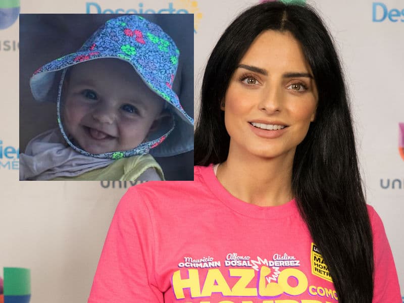 Critican a Aislinn Derbez en redes sociales por culpa de su hija