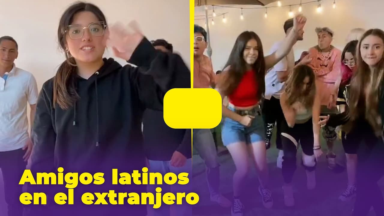 Latinos que se juntan con otros latinos en el extranjero: entre nosotros nos entendemos