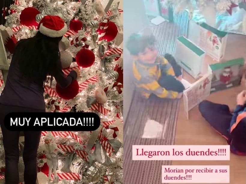 Y es que los integrantes, además de degustar donas y chocolate caliente, cantan villancicos mientras lo adornan. Por otro lado, la conductora compartió que sus hijos reciben duendes de regalo como preámbulo de la Navidad.