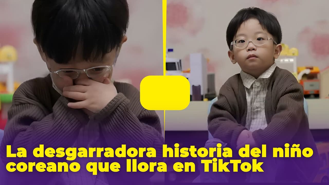 ¿Qué pasó en realidad con el niño coreano que llora en TikTok? Psicólogos explican su caso