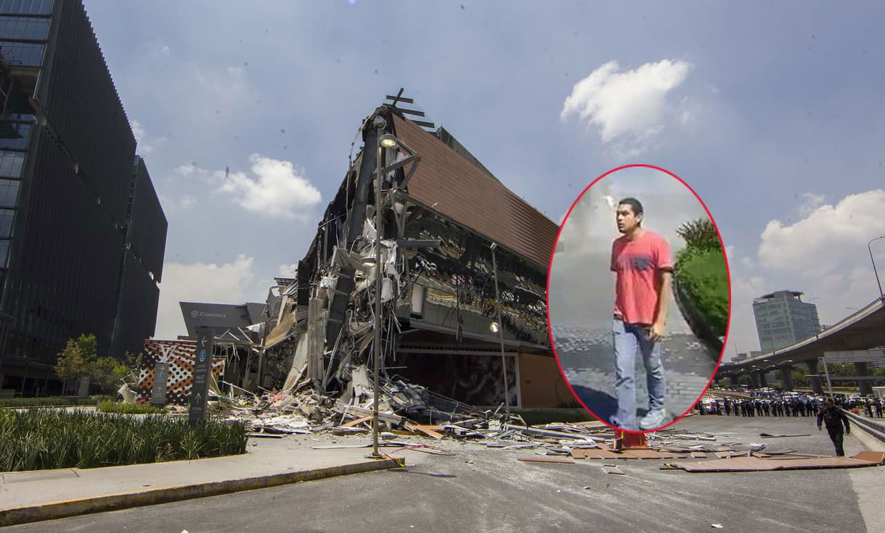 El misterio del hombre de playera roja del centro comercial que se derrumbó