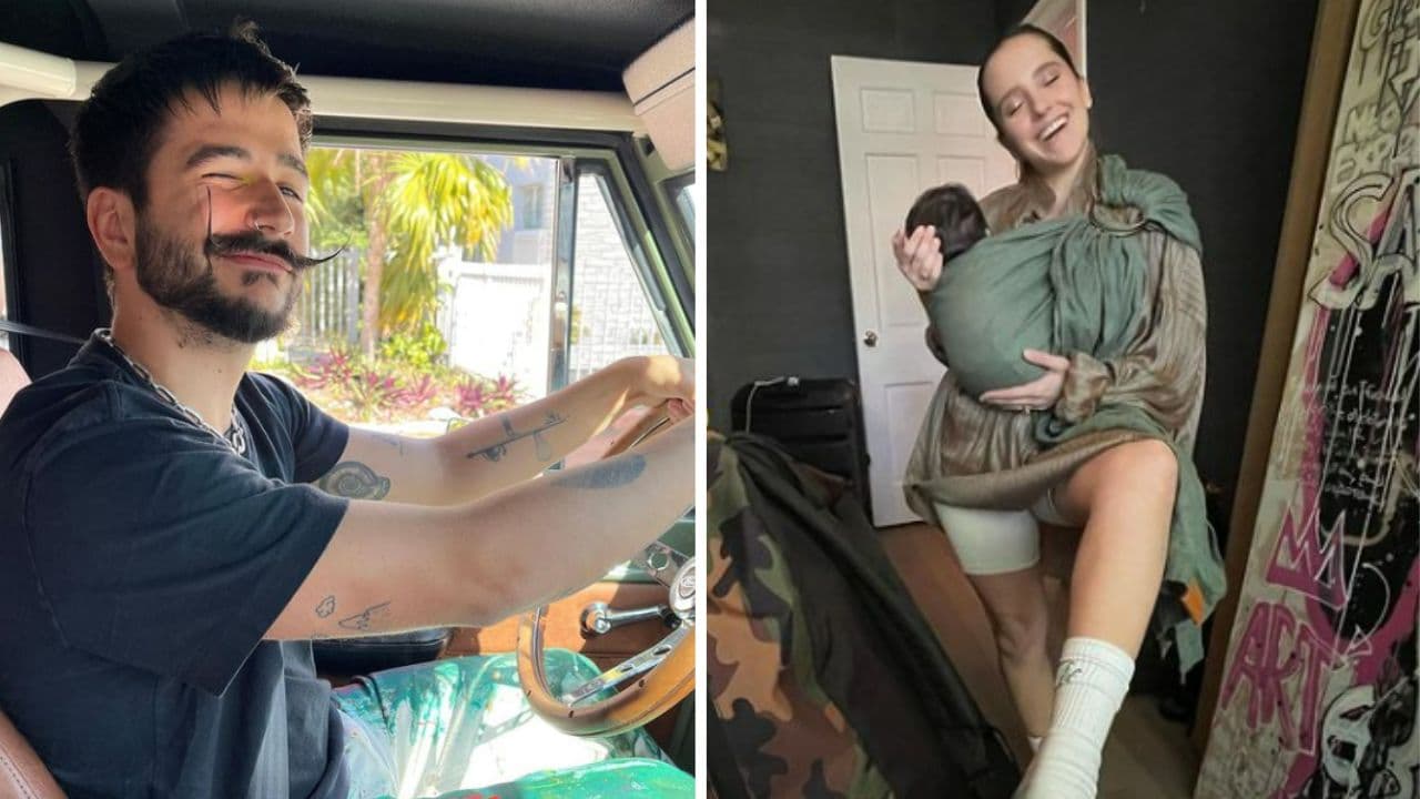 Camilo presume cuánto ha crecido Índigo con tierna foto junto a Evaluna