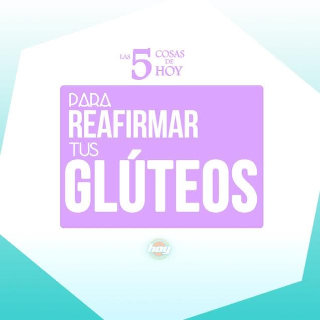 Ejercicios para reafirmar tus glúteos desde casa