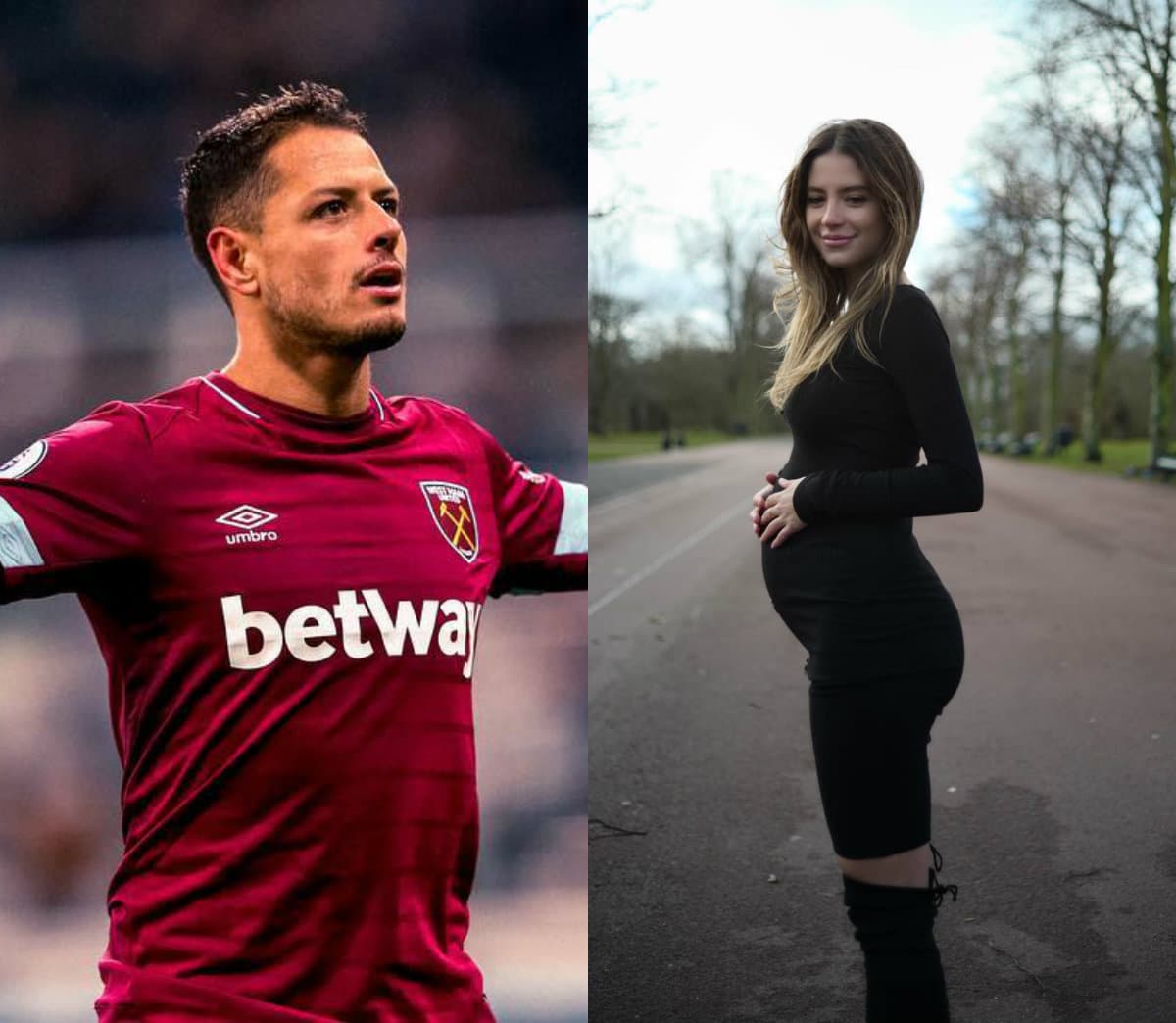 Novia de ‘Chicharito’ deja ver su pancita de embarazo en transparente lencería